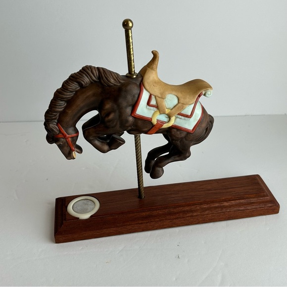 Vintage Bucking Carousel Horse - Picture 2 of 8